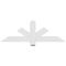 Ekena Millwork Kennewick Architectural Grade PVC Gable Bracket, 48"W x 16"H x 2"D x 4"F, 8/12 Pitch GBP048X16X0204KEN00 - alternate 4